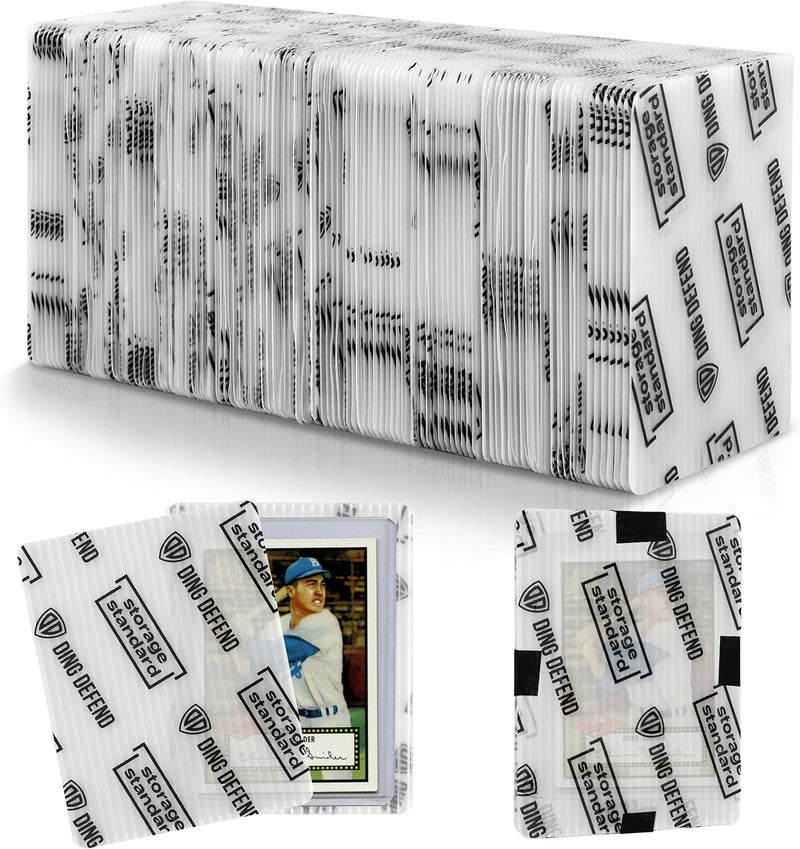 Storage Standard Trading Card Shipping Protectors - Premium Ultra Strong Plastic Inserts - 110 Pack - 3.5'' x 4.5'' - Image 1